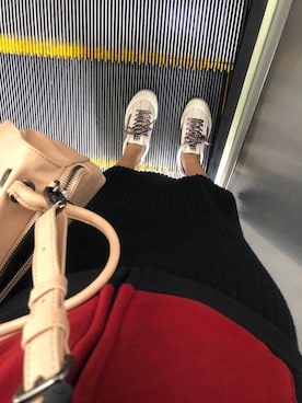 「TOUGH（タフ）のアイテム」を使った、joyce yangさん（レディース・161cm）の春コーディネート