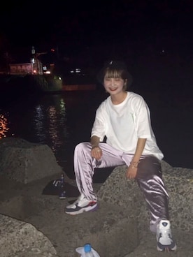 「MEMENTO（メメント）のアイテム」を使った、つむぎさん（レディース・160cm）の夏コーディネート