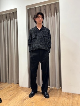 「シャツ 」｜「アイテム（ブーツ）」を使った、ta123456さん（メンズ・179cm）の秋コーディネート