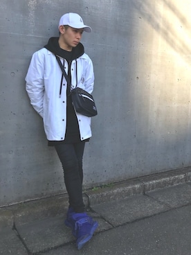 「MAKAVELIC（マキャベリック）のアイテム」を使った、MAKAVELICさん（メンズ・164cm）の春コーディネート
