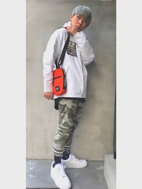 「STANCE（スタンス）のアイテム」を使った、MAKAVELICさん（メンズ・164cm）の春コーディネート