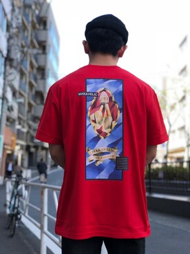 「MAKAVELIC（マキャベリック）のアイテム」を使った、MAKAVELICさん（メンズ・167cm）の春コーディネート