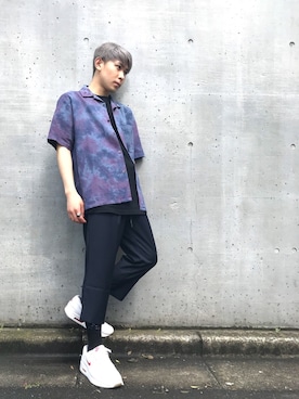 「STANCE（スタンス）のアイテム」を使った、MAKAVELICさん（メンズ・164cm）の春コーディネート