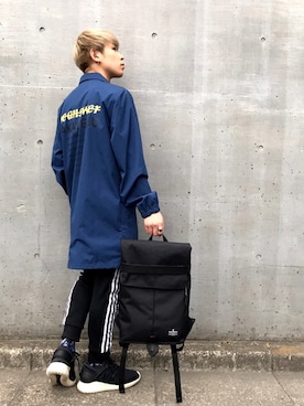 MAKAVELICさんの「トラックパンツ [SST TRACK PANTS] アディダスオリジナルス」を使ったコーディネート