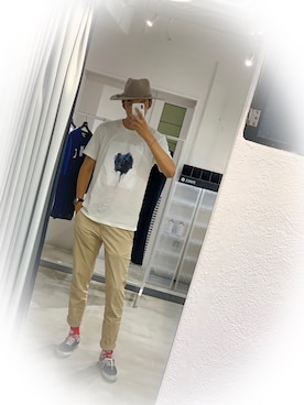 「MAKAVELIC（マキャベリック）のアイテム」を使った、MAKAVELICさん（メンズ・188cm）の夏コーディネート
