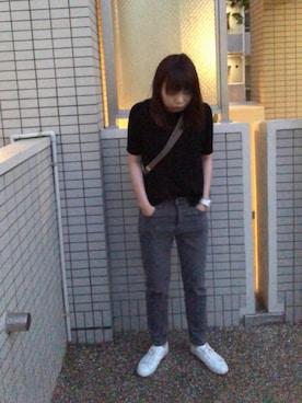 「BREE（ブリー）のアイテム」を使った、elさん（レディース・158cm）の春コーディネート