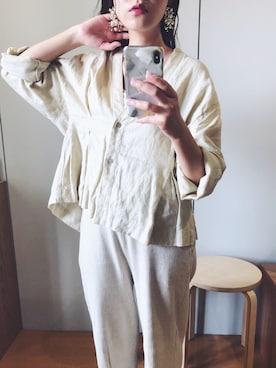 はるかさん（レディース・158cm）の夏コーディネート