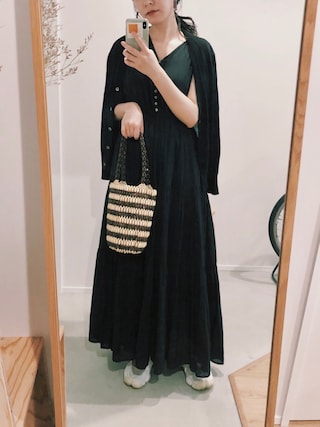 ADAM ET ROPE'（アダムエロペ）の「コットンシルクティアード