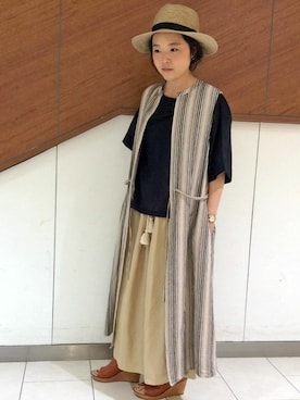 tomoさん（レディース・148cm）の春コーディネート