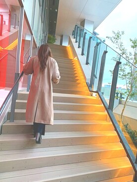 「RESEXXY（リゼクシー）のアイテム（その他アウター）」を使った、AIさん（レディース・152cm）の冬コーディネート