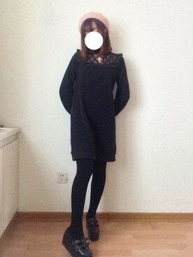 Ruoleeさん（レディース・162cm）の冬コーディネート