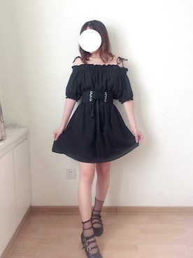 Ruoleeさん（レディース・162cm）の夏コーディネート