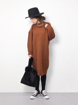 ..HK..さん（レディース・159cm）の冬コーディネート