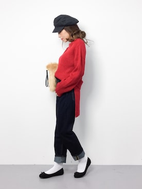 ..HK..さん（レディース・159cm）の冬コーディネート