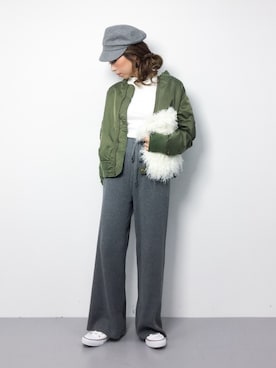 ..HK..さん(レディース・159cm)の冬コーディネート