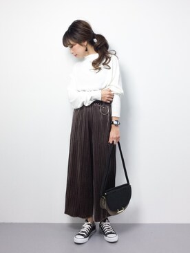 ..HK..さん（レディース・159cm）の冬コーディネート