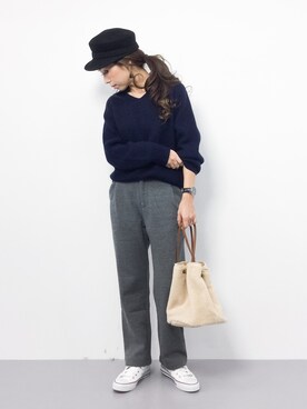 ..HK..さん(レディース・159cm)の冬コーディネート