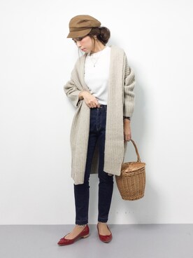 ..HK..さん（レディース・159cm）の冬コーディネート