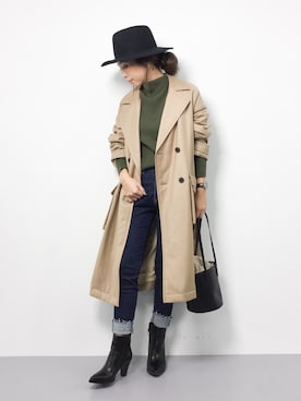 ..HK..さん（レディース・159cm）の冬コーディネート