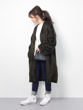 ..HK..さん（レディース・159cm）の冬コーディネート