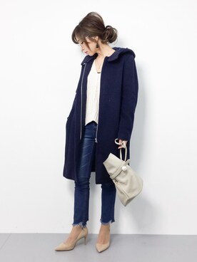 ..HK..さん（レディース・159cm）の冬コーディネート