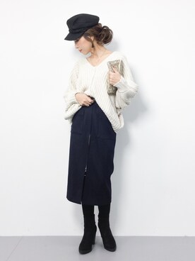 ..HK..さん(レディース・159cm)の冬コーディネート