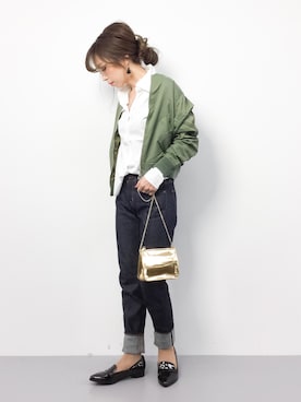 ..HK..さん（レディース・159cm）の冬コーディネート