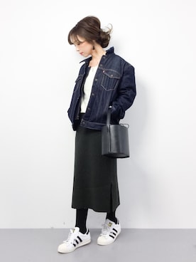 ..HK..さん（レディース・159cm）の冬コーディネート