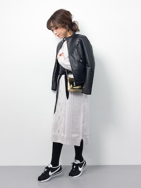 ..HK..さん（レディース・159cm）の冬コーディネート