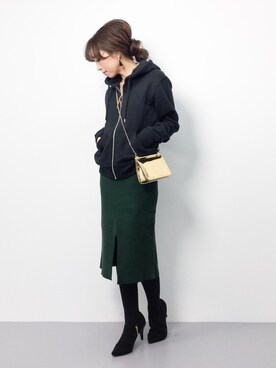..HK..さん（レディース・159cm）の冬コーディネート