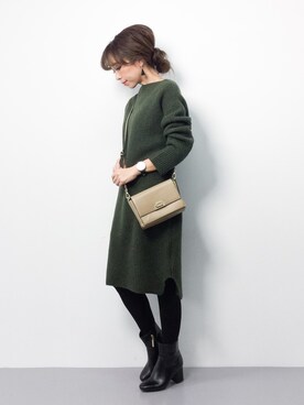 ..HK..さん（レディース・159cm）の冬コーディネート