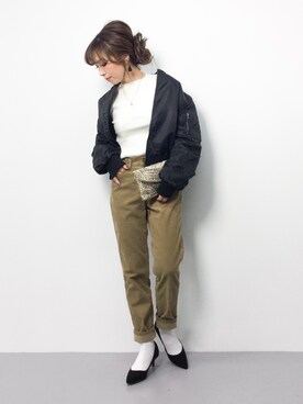 ..HK..さん（レディース・159cm）の冬コーディネート