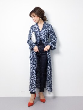 「ivory court（アイボリーコート）のアイテム（ショルダーバッグ）」を使った、..HK..さん（レディース・159cm）の冬コーディネート