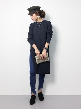 ..HK..さん（レディース・159cm）の冬コーディネート