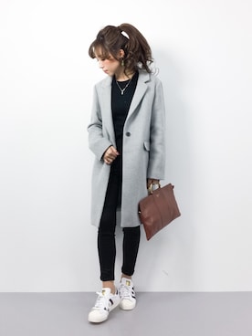 ..HK..さん(レディース・159cm)の冬コーディネート