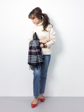 ..HK..さん(レディース・159cm)の冬コーディネート