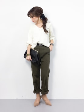 ..HK..さん（レディース・159cm）の冬コーディネート