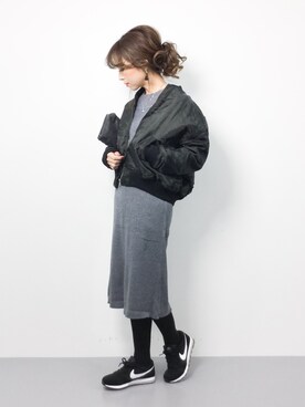 ..HK..さん（レディース・159cm）の冬コーディネート