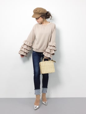 ..HK..さん（レディース・159cm）の冬コーディネート