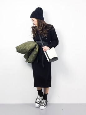 ..HK..さん（レディース・159cm）の冬コーディネート