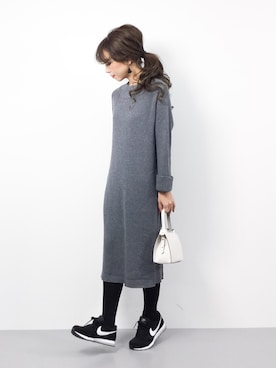 ..HK..さん（レディース・159cm）の冬コーディネート