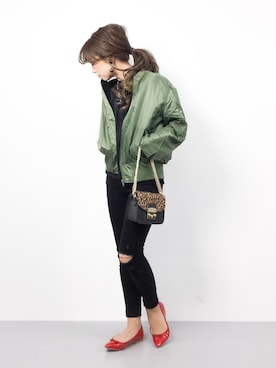 ..HK..さん（レディース・159cm）の冬コーディネート