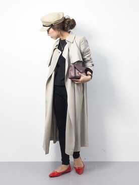 ..HK..さん（レディース・159cm）の冬コーディネート