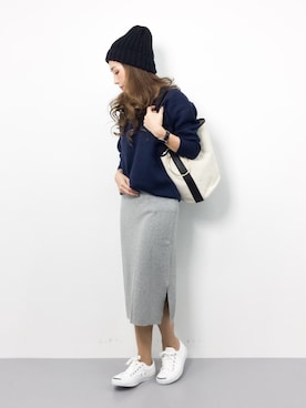 ..HK..さん（レディース・159cm）の冬コーディネート