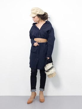 ..HK..さん（レディース・159cm）の春コーディネート