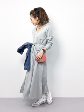 ..HK..さん(レディース・159cm)の春コーディネート