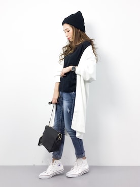 ..HK..さん（レディース・159cm）の春コーディネート