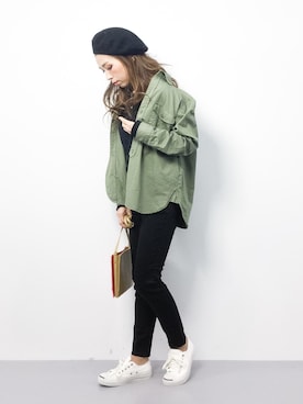 ..HK..さん（レディース・159cm）の春コーディネート