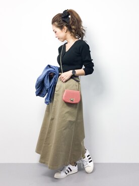 ..HK..さん（レディース・159cm）の春コーディネート