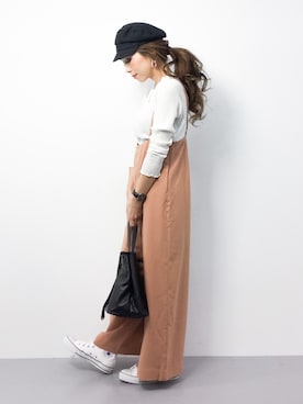 ..HK..さん（レディース・159cm）の春コーディネート